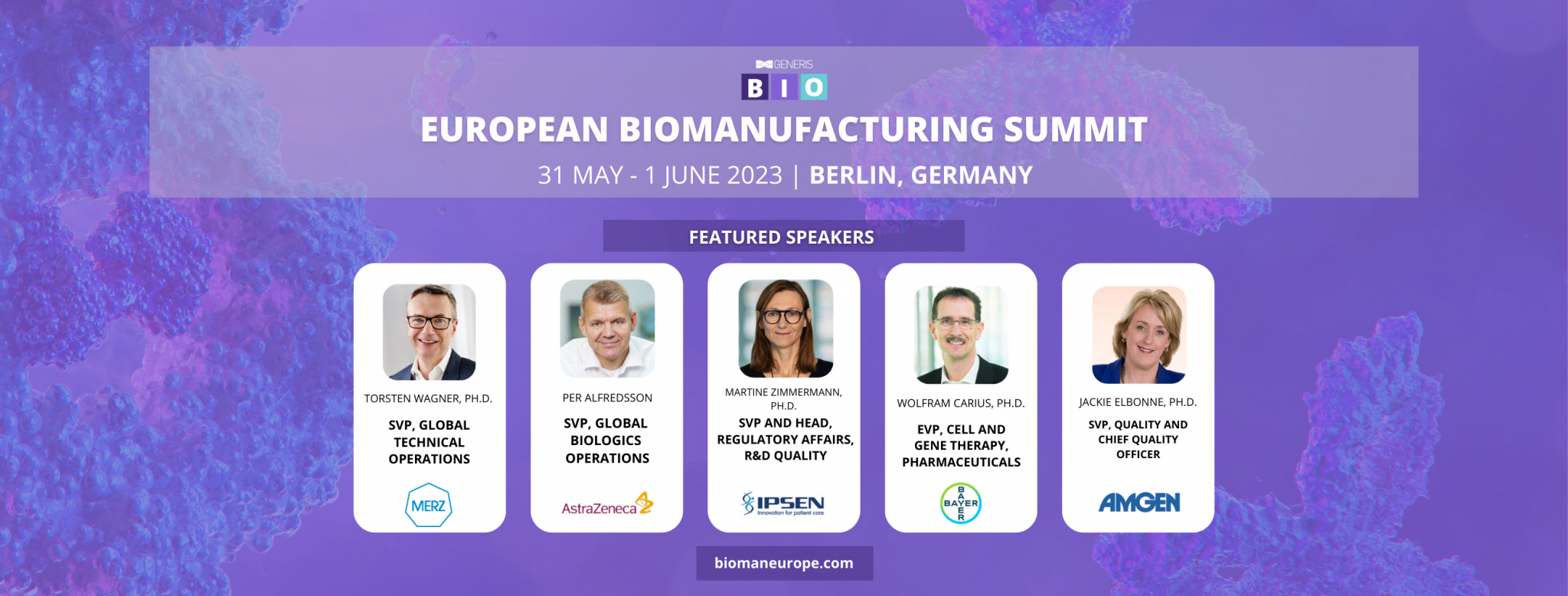 European Biomanufacturing Summit European Biotechnology Network